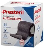 BENDA ELASTICA AUTOADESIVA LATEX FREE PRESTERIL CM 7,5X4,5 M TESI NERO
