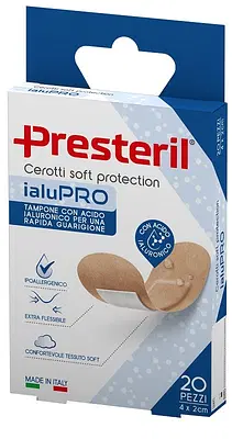 CEROTTO PRESTERIL IALUPRO FORMATO PICCOLO 4X2 CM 20 PEZZI CEROTTO PRESTERIL IALUPRO FORMATO PICCOLO 4X2 CM 20 PEZZI