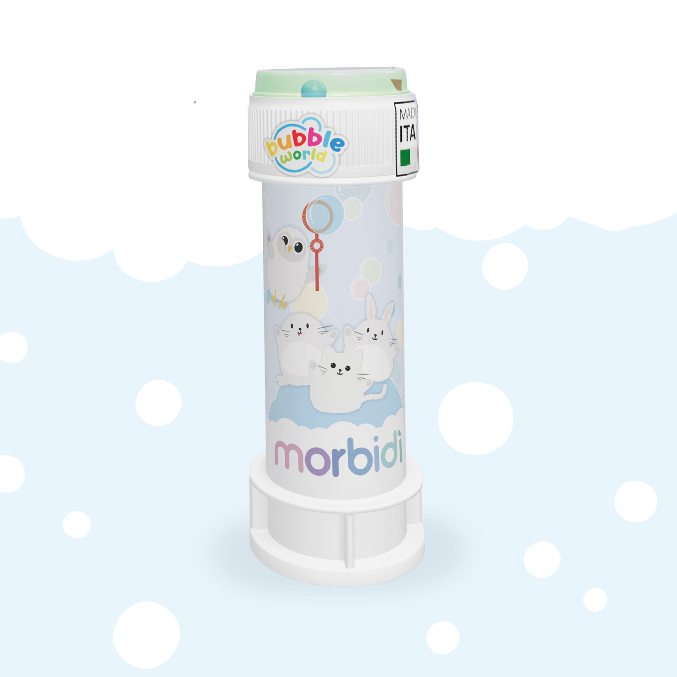 MORBIDI' BOLLE SAPONE + STICK LABBRA ROSA 5,5 ML