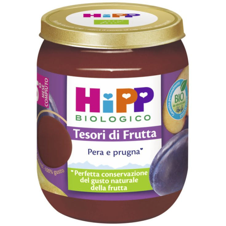 HIPP TESORI FRUTTA PERA PRUGNA 160 G