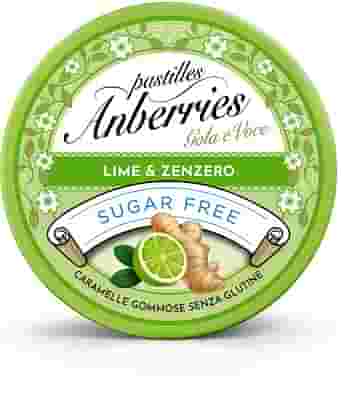 ANBERRIES LIME&ZENZERO SENZA ZUCCHERO 50 G