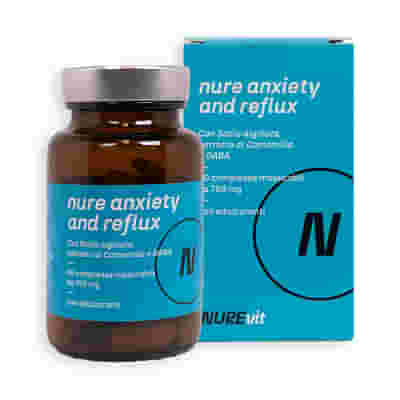 NURE ANXIETY AND REFLUX 60 COMPRESSE MASTICABILI