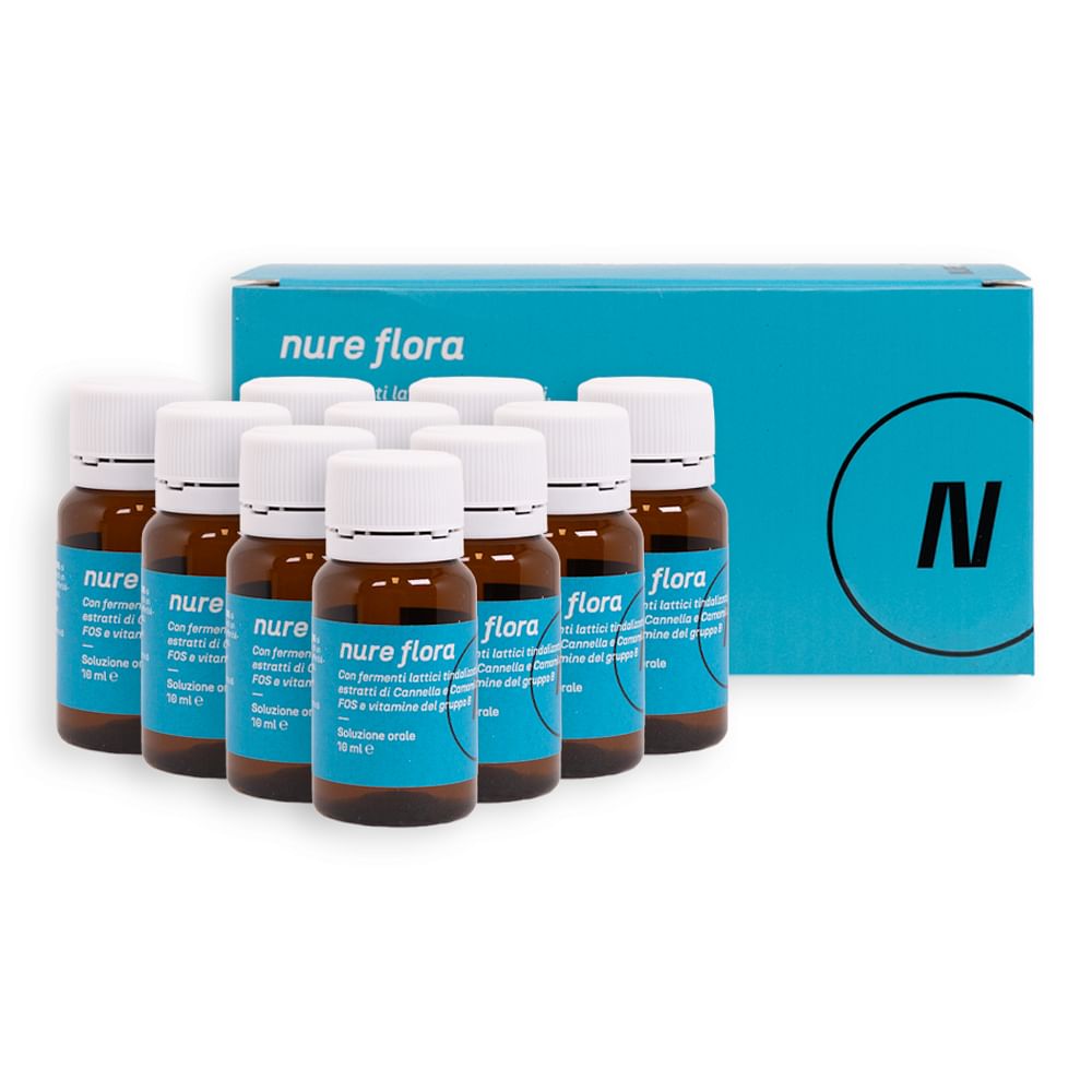 Nure Flora 10 Flaconcini Da 10 Ml