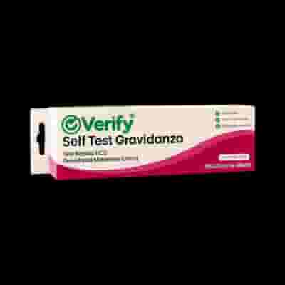 TEST RAPIDO VERIFY HCG GRAVIDANZA AUTODIAGNOSTICO DETERMINAZIONE QUALITATIVA GONADOTROPINA CORIONICA UMANA NELL'URINA UMANA MEDIANTE IMMUNOCROMATOGRAFIA