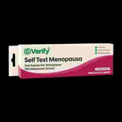 TEST RAPIDO VERIFY MENOPAUSA AUTODIAGNOSTICO RILEVAZIONE QUALITATIVA ORMONE FOLLICOLO-STIMOLANTE FSH IN CAMPIONE URINA