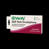 TEST RAPIDO VERIFY OVULAZIONE AUTODIAGNOSTICO RILEVAZIONE QUALITATIVA ORMONE LUTEINIZZANTE LH NELL'URINA UMANA 3 PEZZI