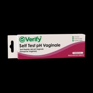 TEST RAPIDO VERIFY PH VAGINALE AUTODIAGNOSTICO DETERMINAZIONE SEMIQUANTITATIVA PH CAMPIONI TAMPONI VAGINALI FEMMINILI