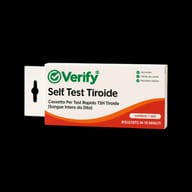 TEST RAPIDO VERIFY TIROIDE TSH AUTODIAGNOSTICO RILEVAZIONE QUALITATIVA ORMONE TIREOSTIMOLANTE UMANO TSH NEL SANGUE INTERO