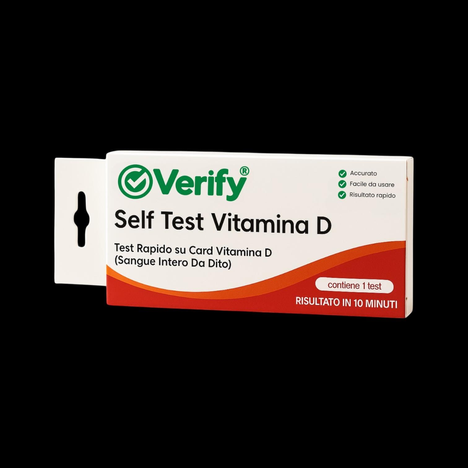 TEST RAPIDO VERIFY VITAMINA D AUTODIAGNOSTICO RILEVAZIONE SEMI-QUANTITATIVA 25-IDROSSI-VITAMINA D NEL SANGUE UMANO