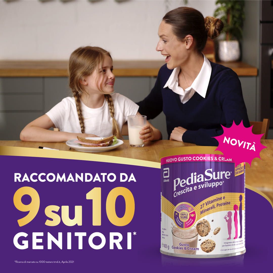 PEDIASURE- COOKIES & CREAM 400 gr