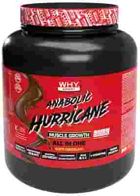 WHYSPORT ANABOLIC HURRICANE MUSCLE GROWTH GUSTO CIOCCOLATO 1,8 KG