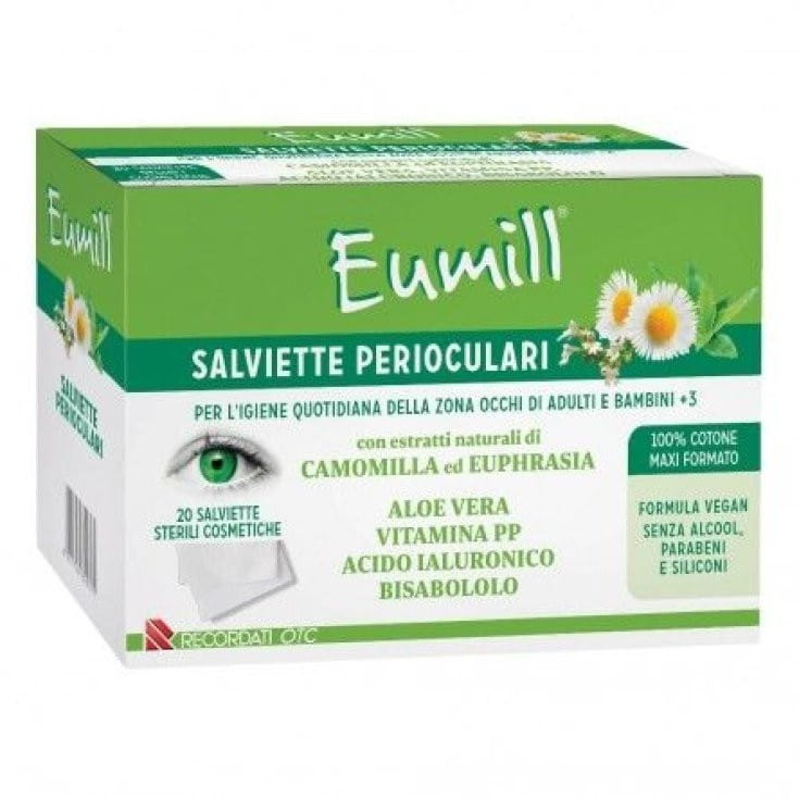 EUMILL SALVIETTE PERIOCULARI 20 PEZZI