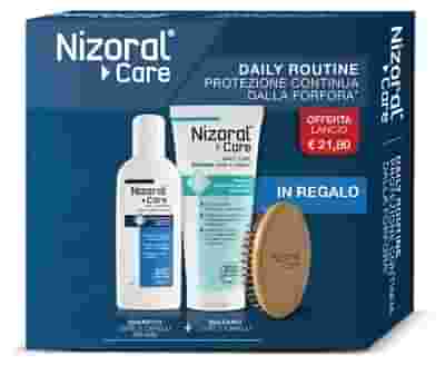 NIZORAL CARE DAILY ROUTINE PROTEZIONE CONTINUA DELLA FORFORA BIPACK 1 SHAMPOO 200 ML + 1 BALSAMO 200 ML + 1 GADGET