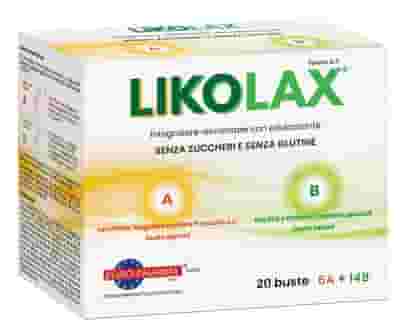 LIKOLAX 6 BUSTINE A 5 G GUSTO AGRUMI + 14 BUSTINE B 3 G GUSTO NEUTRO SENZA GLUTINE