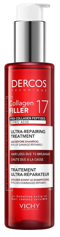 DERCOS COLLAGEN 17 FILLER TRATTAMENTO PRE SHAMPOO 150 ML