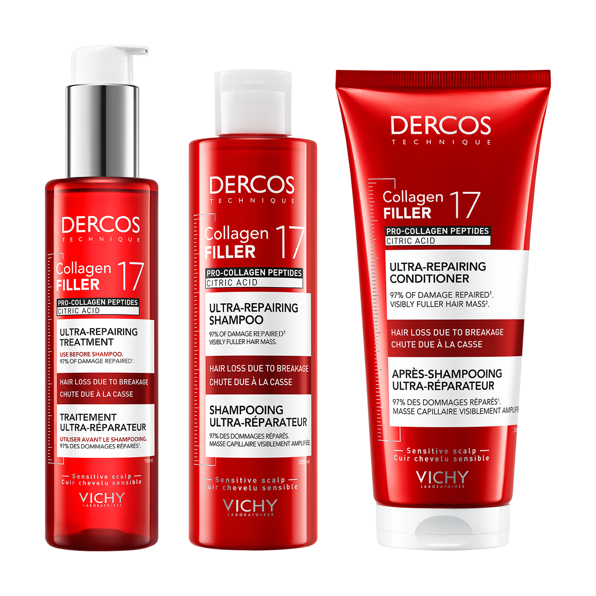DERCOS COLLAGEN 17 FILLER BALSAMO 200 ML
