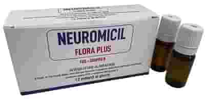 NEUROMICIL FLORA PLUS 12 FLACONCINI DA 10 ML