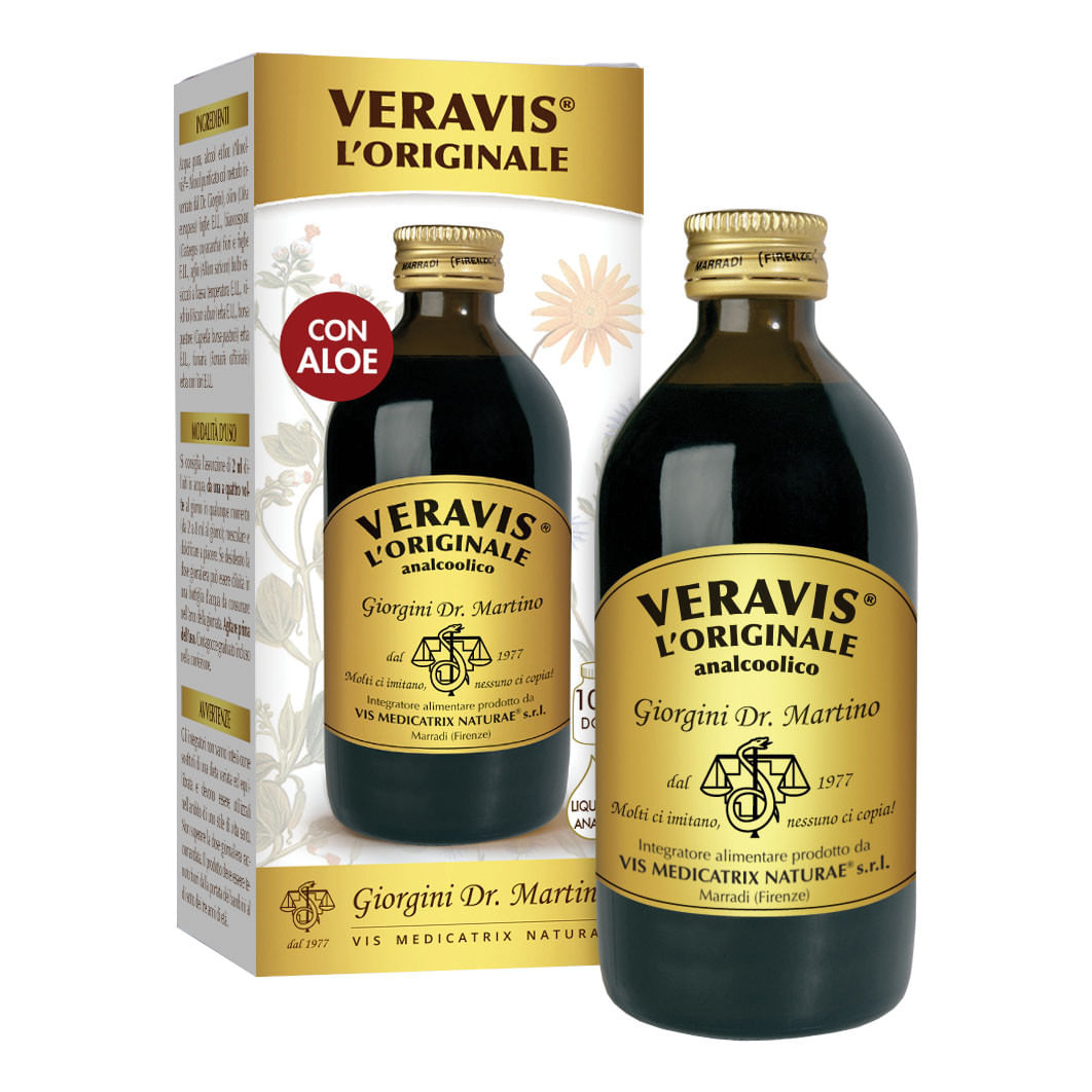 VERAVIS L'ORIGINALE LIQUIDO ANALCOLICO 200 ML