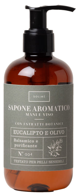 SAPONE AROMATICO MANI E VISOEUCALIPTO E OLIVO 001 250 ML