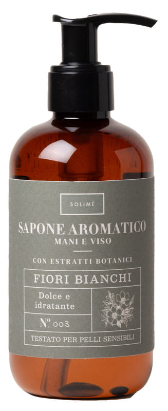 SAPONE AROMATICO MANI E VISO FIORI BIANCHI 003 250 ML