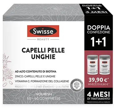 Swisse Capelli Pelle & Unghie 60 Compresse Bipack-image