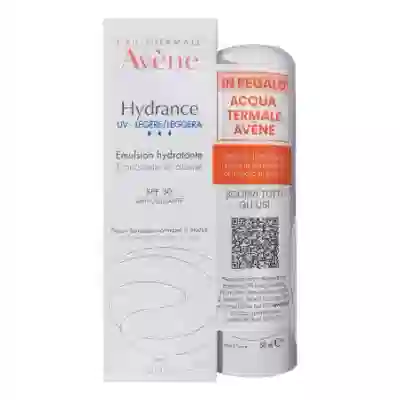 AVENE HYDRANCE CREMA LEGGERA UV 40 ML + ACQUA TERMALE 50 ML