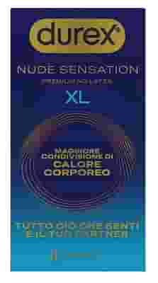 PRESERVATIVO DUREX NUDE SENSATION XL 6 PEZZI