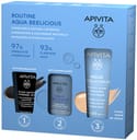 APIVITA PRO AQUA BEELICIOUS SPF30 TINTED ROUTINE AB SPF30 TINTED 40 ML + OMAGGI BLACK DETOX CLEANSING GEL 15 ML E AB PERFECTING&HYDRATING TONER 50 ML