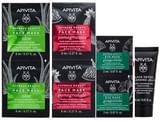 APIVITA PROMO XM EXPRESS BEAUTY MASCHERA VISO IDRATANTE RINFRESCANTE + MASCHERA VISO ILLUMINANTE RIVITALIZZANTE + DIETA DETOX + GEL DETERGENTE NERO VISO OCCHI