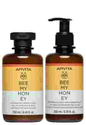 APIVITA PROMO XM BEE MY HONEY GEL DOCCIA MIELE ALOE 250 ML + MOISTURIZING BODY MILK HONEY ALOE 200 ML