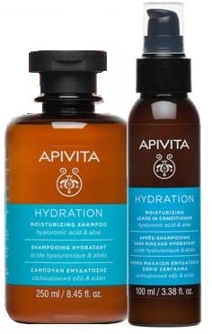 APIVITA PROMO XM HYDRATION SHAMPOO IDRATANTE 250 ML + BALSAMO IDRATANTE LEAVE-IN 100 ML