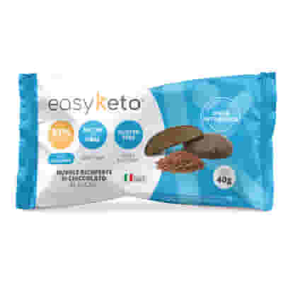 EASYKETO NUVOLE RICOPERTE DI CIOCCOLATO AL CACAO 40 G