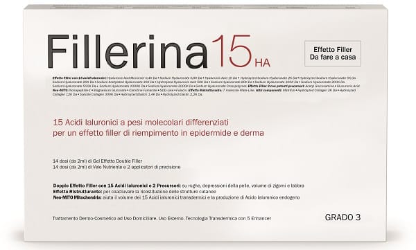 FILLERINA 15 HA BASE GRADO 3 FLACONE 30+30 ML