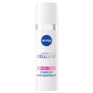 Nivea Cellular Expert Filler Fluido UV Siero Viso Quotidiano SPF 50 + 30 ml, idratante e antirughe