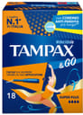 TAMPAX &GO SUPER PLUS 18 PEZZI