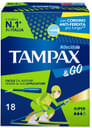 TAMPAX &GO SUPER 18 PEZZI