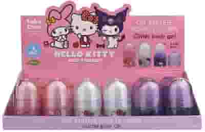 HELLO KITTY FRIENDS GEL ROLLER CORPO CON GLITTER