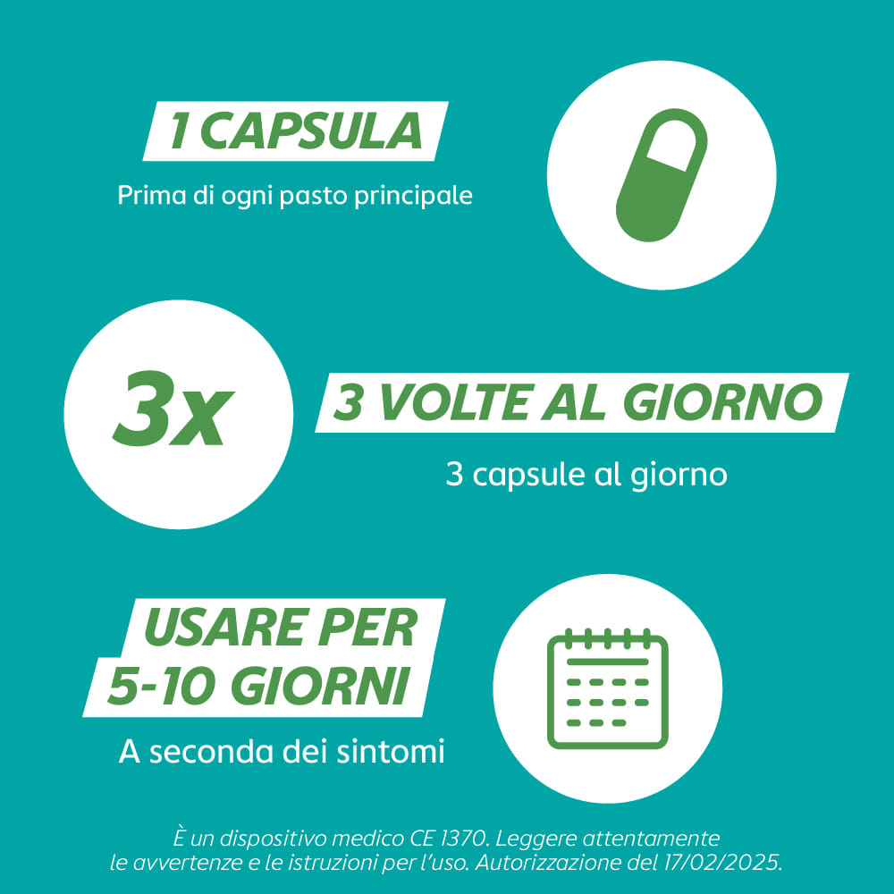 GAVISCON INTESTINO GONFIORE E METEORISMO 30 CAPSULE