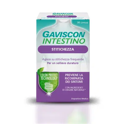 GAVISCON INTESTINO STITICHEZZA 30 CAPSULE GAVISCON INTESTINO STITICHEZZA 30 CAPSULE