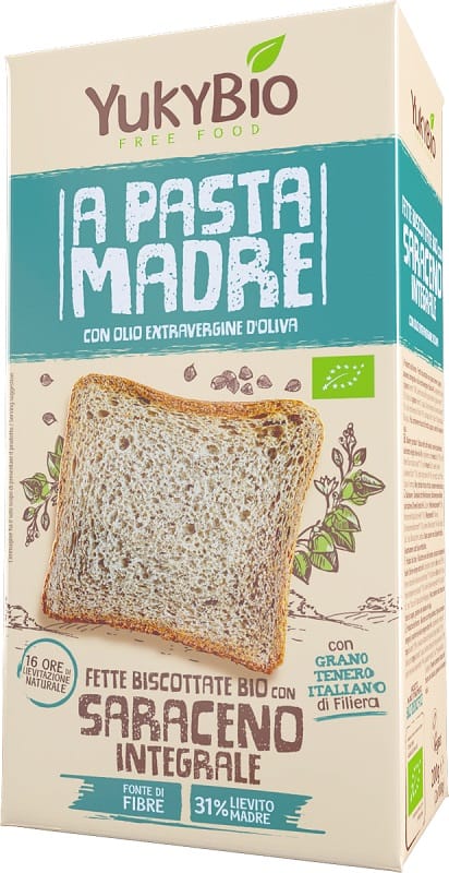 YUKYBIO FETTE BISCOTTATE GRANO SARACENO 170 G