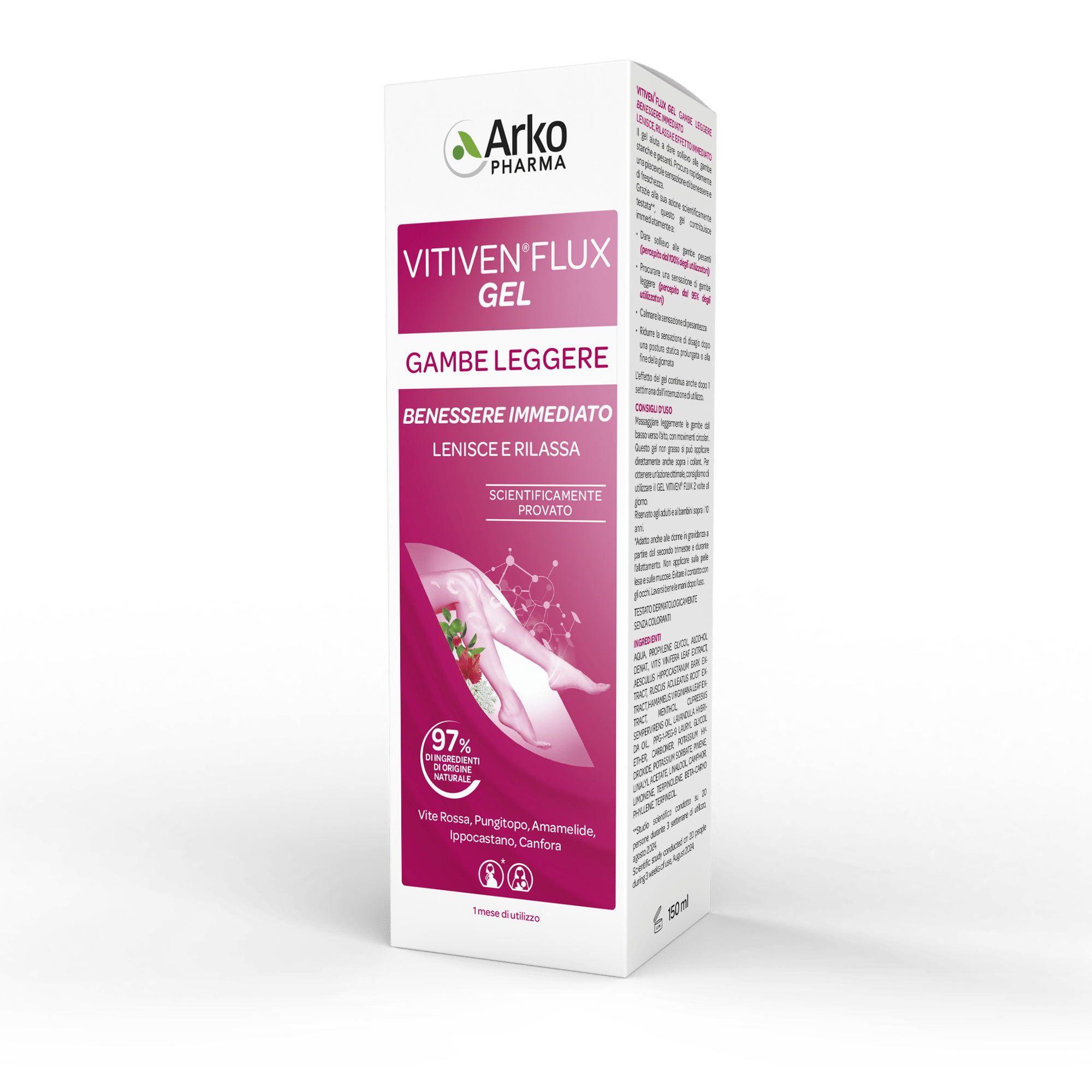 VITIVEN FLUX GEL BENESSERE IMMEDIATO 150 ML