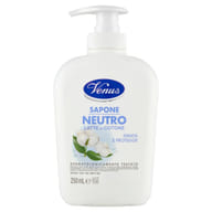VENUS SAPONE LIQUIDO NEUTRO LATTE COTONE 250 ML