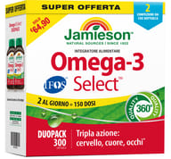 JAMIESON DUOPACK OMEGA 3 SELECT IFOS 300 SOFTGEL SENZA GLUTINE