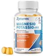 ZYMEREX MAGNESIO POTASSIO E VIT B 60 GUMMIES GUSTO ARANCIA E MANDARINO CON EDULCORANTI SENZA ZUCCHERI SENZA GLUTINE SENZA LATTOSIO