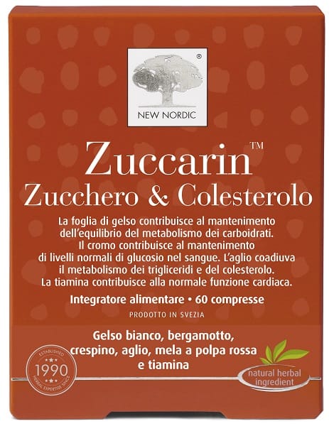 ZUCCARIN ZUCCHERO & COLESTEROLO 60 COMPRESSE
