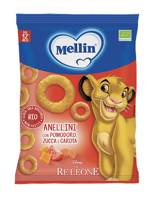 MELLIN ANELLINI CEREALI CON POMODORO E CAROTA 15 G