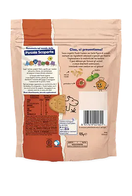 MELLIN PUZZLE CRACKERS POMODORO&BASILICO 105 G MELLIN PUZZLE CRACKERS POMODORO&BASILICO 105 G