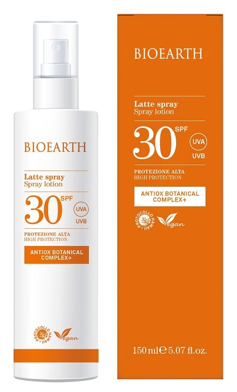 BIOEARTH LATTE SPRAY SPF30 150 ML