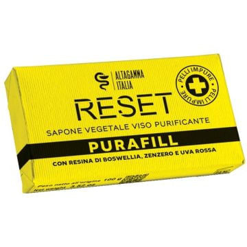 PURAFILL RESET SAPONE VEGETALE PURIFICANTE VISO PELLI IMPURE 100 G
