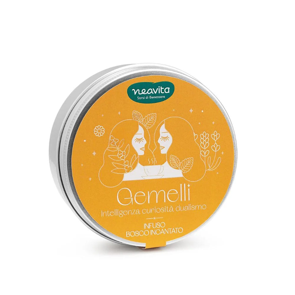 NEAVITA INFUSO BOSCO INCANTATO IN TINY TIN ZODIACO GEMELLI